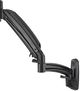 Chief® Kontour™ K1W Series Black Dynamic Wall Mount Reduced Height, 1 Monitor-1