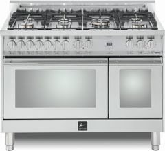 LOFRA® Maestro 48" Stainless Steel Pro Style Dual Fuel Range
