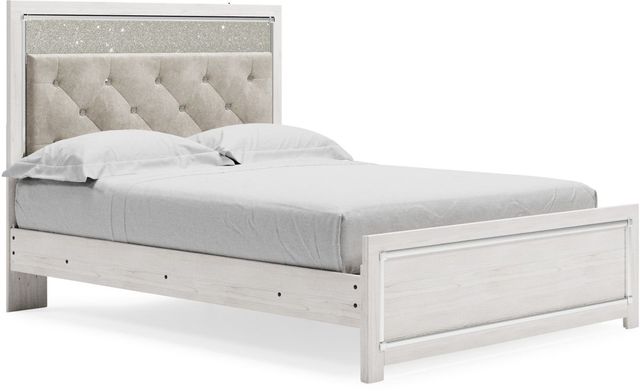 Signature Design by Ashley® Altyra 4-Piece White Queen Panel Bed Set-1
