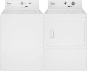 Whirlpool Commercial White Laundry Pair