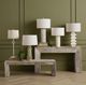 Currey & Company Kanor Whitewash Bench-4