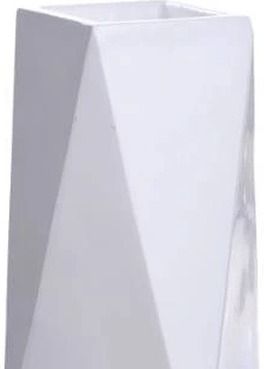 Harp & Finial® Roa Gloss White Medium Floor Vase-1