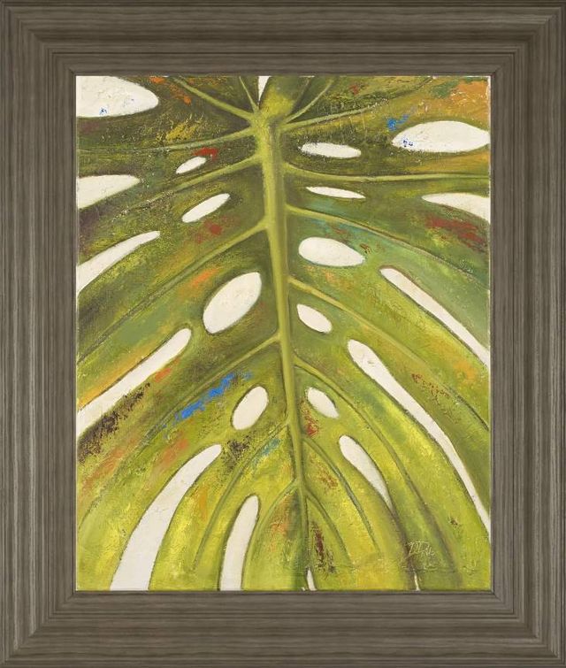 Classy Art Tropical Leaf II by Patrica Pinto Wall Art-0