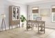Bernards Citrus Heights Brown 60'' Executive Desk-1