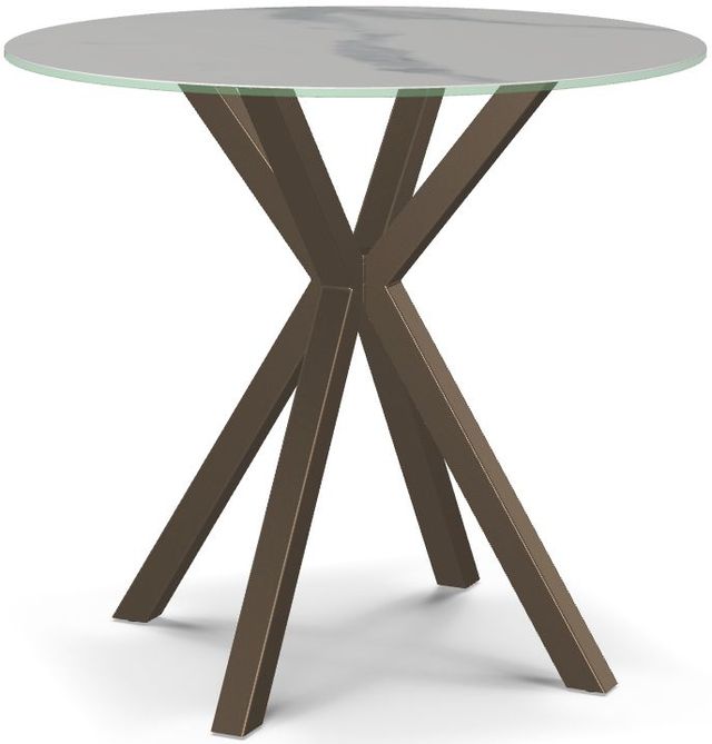 Amisco Customizable Asterisk Round Counter-Height Table-0