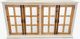 Vintage Furniture Panel Console with Mirror-0
