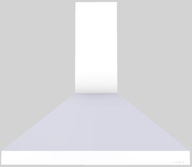 Vent-A-Hood® 36" White Wall Mounted Range Hood-0