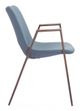 Zuo® Desi Gray Dining Chair-2