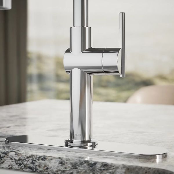 KOHLER® Crue® Polished Chrome Single-Handle Bar Sink Faucet-3