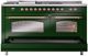 Ilve® Nostalgie II Series 60" Emerald Green Pro Style Dual Fuel Range-4