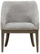 Liberty Furniture Cascade Falls Gray Mist/Satin Espresso Upholstered Side Chair-2