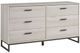 Signature Design by Ashley® Socalle 3-Piece Light Natural Twin Youth Panel Headboard Bed Set-2