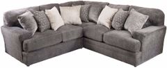 Jackson Furniture Mammoth 2-Piece Smoke Sectional Sofa Set