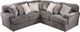 Jackson Furniture Mammoth 2-Piece Smoke Sectional Sofa Set-0