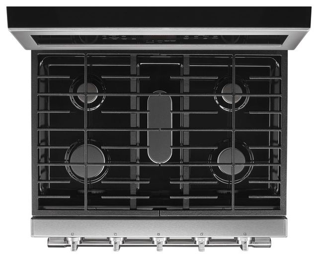 Maytag® 30" Fingerprint Resistant Stainless Steel Freestanding Double Oven Gas Range-2