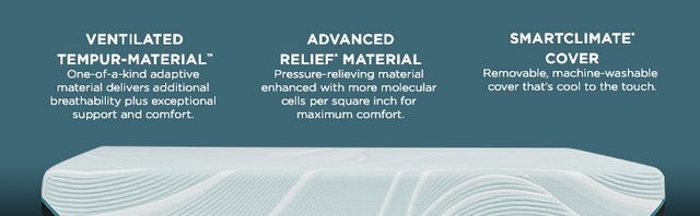 Tempur-Pedic® TEMPUR-ProAdapt® 12" TEMPUR-Material™ Medium Tight Top Queen Mattress-7