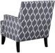 Olliix by Madison Park Grey/White Colton Track Arm Club Chair-1