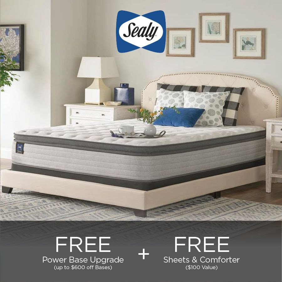 Sealy Posturepedic Spring Bloom Innerspring Plush Pillow Top King Mattress