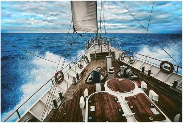 Classy Living Sailboat Waters Wall Art-0