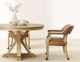 Steve Silver Co. Rylie Natural Round Dining Table with Folding Game Top-1