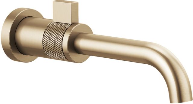 Brizo Litze® Brilliance® Luxe Gold® Single-Handle Wall Mount Lavatory Faucet-0