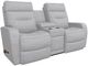 La-Z-Boy® Baron Mist Manual Wall Reclining Loveseat with Console-0