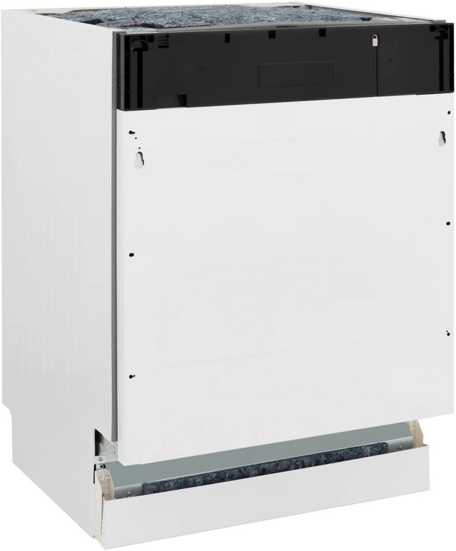 ZLINE Autograph Edition Tallac 24" Panel Ready 3rd Rack Tall Tub Top Control Built-In Dishwasher with Matte Black Handle-2
