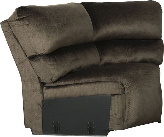 Signature Design by Ashley® Clonmel 5-Piece Chocolate Power Reclining Sectional with Armless Recliners-4