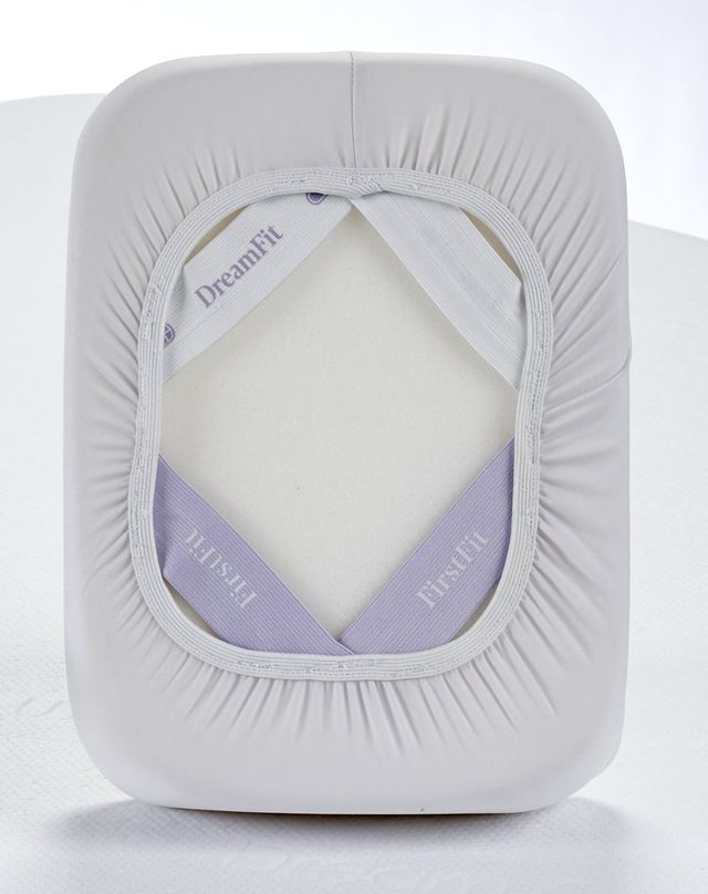 DreamFit® DreamCool™ White King Mattress Protector-3