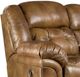 HomeStretch Cheyenne Saddle Manual Reclining Loveseat with Console-1