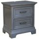 John Thomas Furniture® Summit Heather Gray Nightstand-0