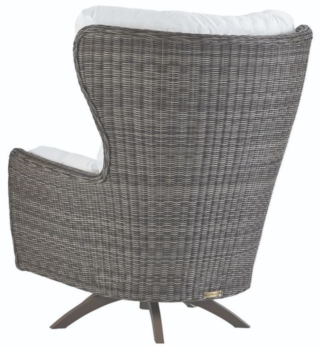 Lane Venture® Cocoon Light Gray High Back Swivel Lounge Chair-2