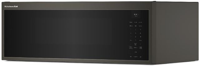 KitchenAid® 30" 1.1 Cu. Ft. Black Ore Over the Range Microwave-2