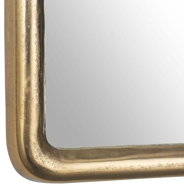 Uttermost® Burton Antique Brass Indoor-Outdoor Mirror-3