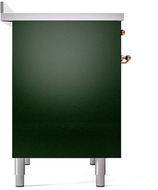 Ilve® Nostalgie II Series 40" Emerald Green Pro Style Induction Range-3