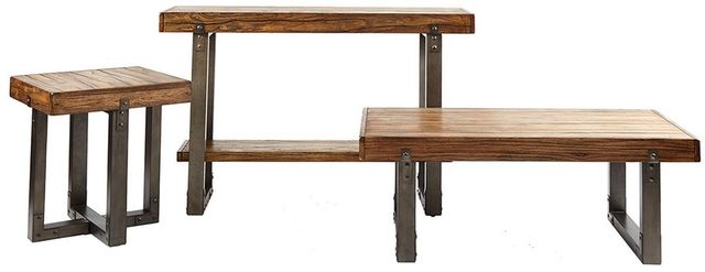 Olliix by Madison Park Chestnut Dayton Console Table-3