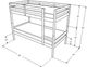 Kodiak Furniture Sydney Java Twin/Twin Bunk Bed-1