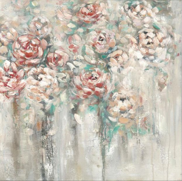 Classy Art Style 4 Hand Painted Textured Canvas Wall Art-1