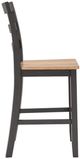 Signature Design by Ashley® Gesthaven Brown/Natural Counter Height Barstool-2