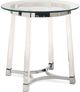 Elements International Lucinda 3-Piece Clear Occasional Table Set-4