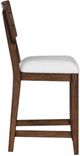 Bernards Danville Brown Counter Chair-2