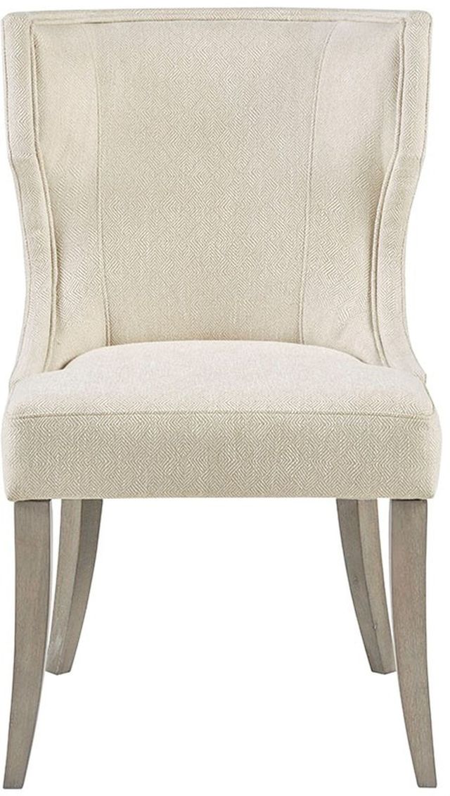 Olliix by Madison Park Cream Carson Dining Chair-1