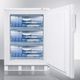 Accucold® by Summit® 24" 3.5 Cu. Ft. White Built In All Freezer-2