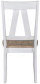Liberty Furniture Lindsey Farm Sandstone/Weathered White Splat Back Side Chair-4