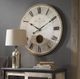 Uttermost® Harrison Gray Beige 30" Clock-1