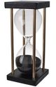 A & B Home Stanley Black/Black 15-Minute Hourglass-0