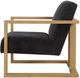 Uttermost® Suspend Midnight Blue Accent Chair-4