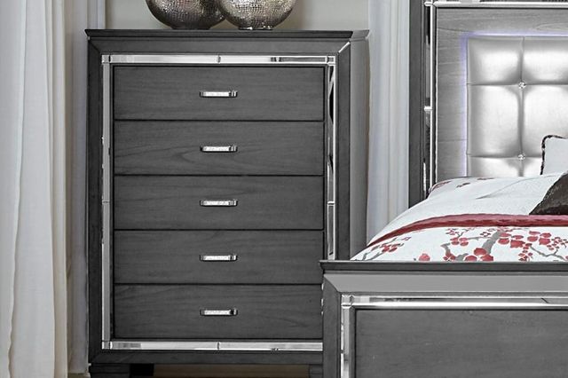Mazin Furniture Allura Gray Chest-3