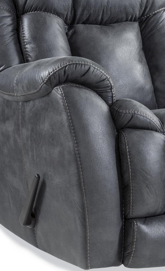 HomeStretch Gray Scoop Seat Rocker Recliner-1