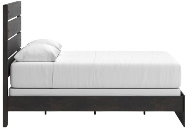 Signature Design by Ashley® Hollivern Dark Gray Queen Panel Bed-2
